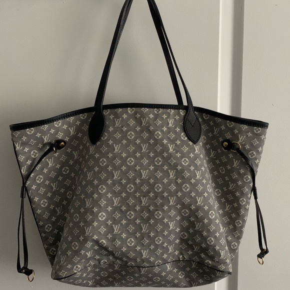 grey neverfull bag